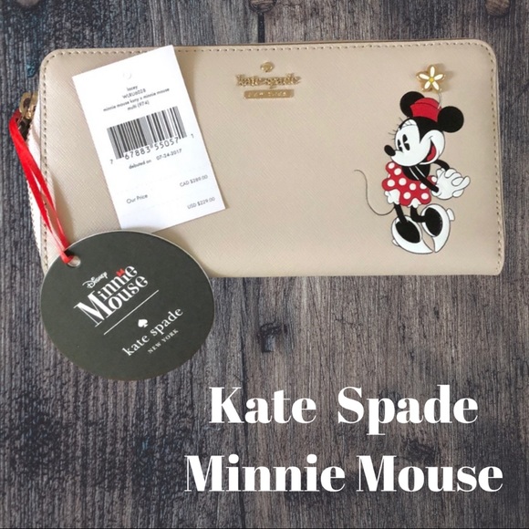 kate spade Handbags - 🆕♠️ Kate Spade Minnie Mouse Lacey Wallet ♠️ NWT
